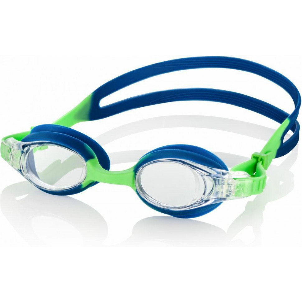 Очки для плавания AMARI Aqua Speed 041-30 синий, зеленый, OSFM