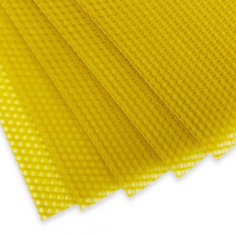 Вощина для создания свечей Bambi WAX-N5 натуральный, 5 кг