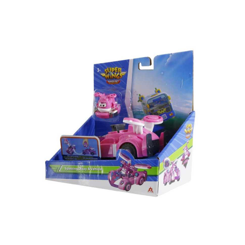 Ігровий набір Spinning Vehicle Діззі (Dizzy) Super Wings EU770340 із дзиґою