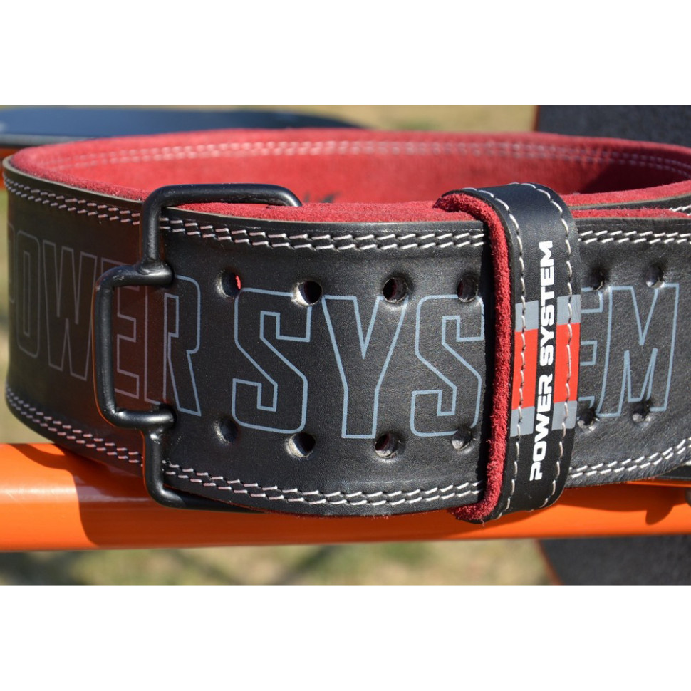 Пояс для важкої атлетики Beast Power System PS-3830_M_Black-Red, M