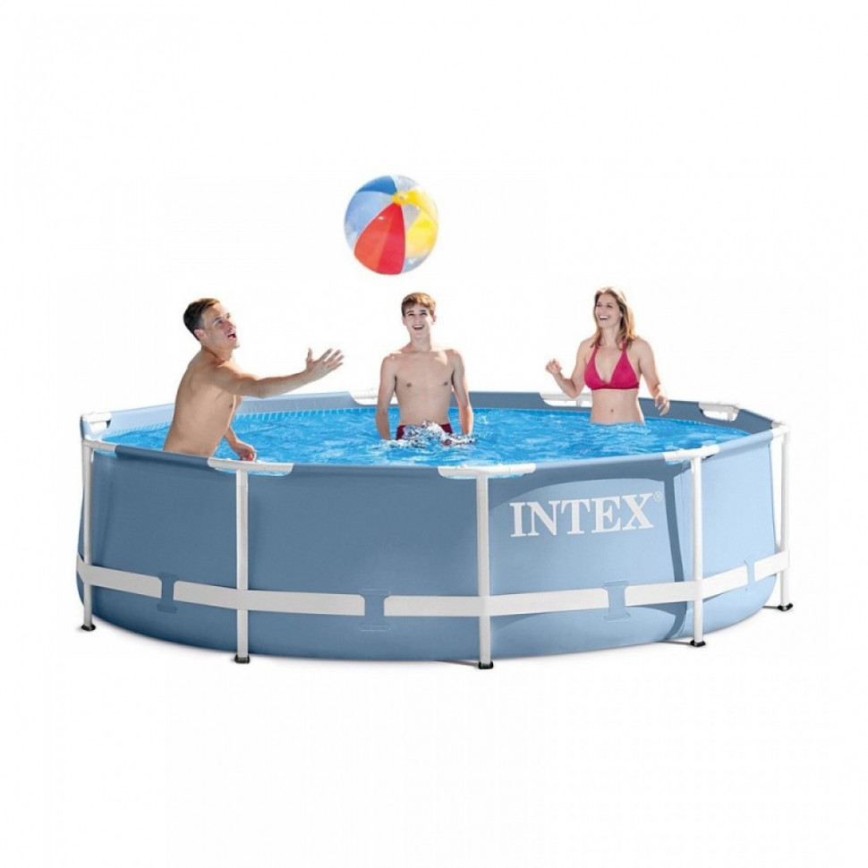 Каркасный бассейн круглый Intex 26700, 305х76 см, 4485 л