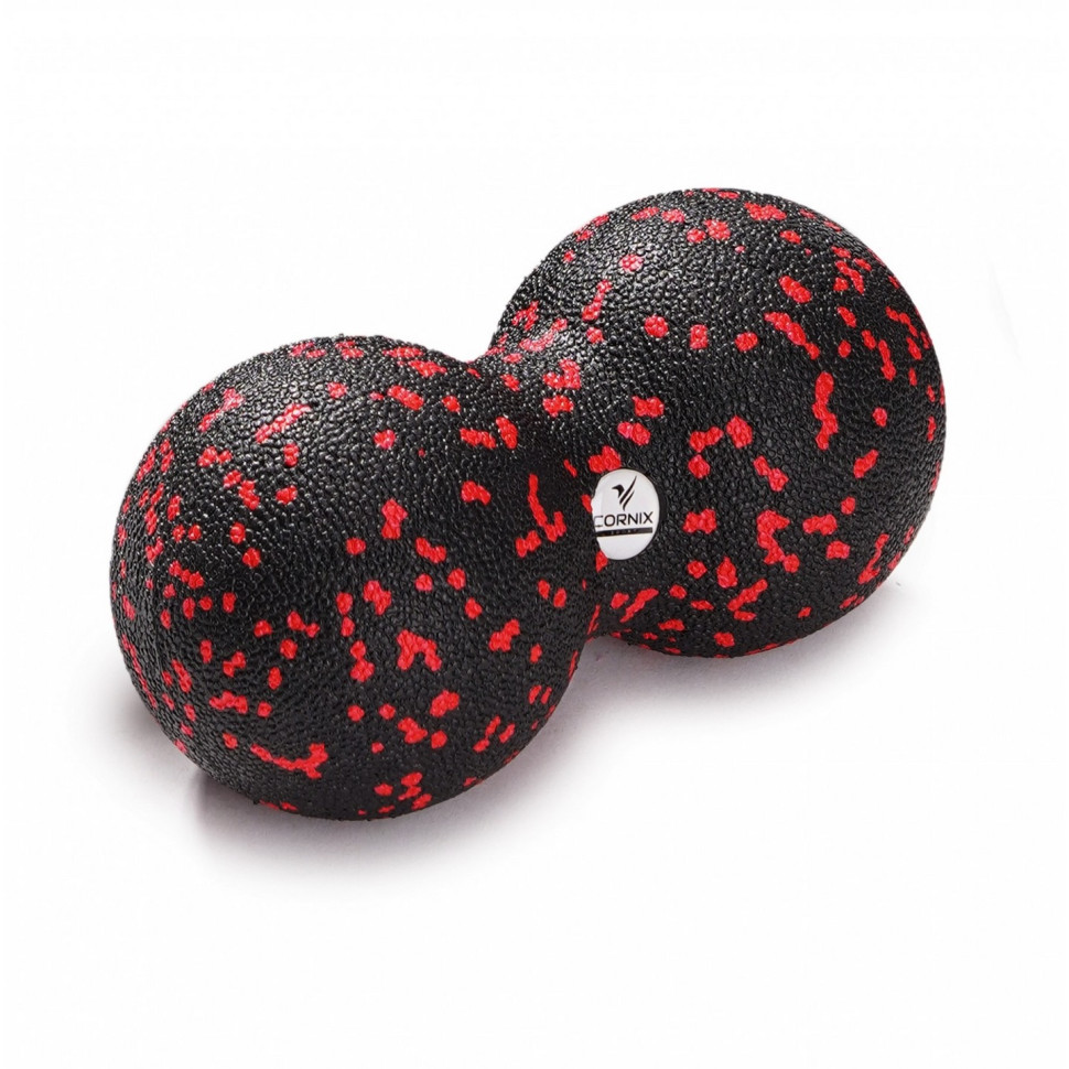 Массажный мяч двойной DuoBall Cornix XR-0124, 8 x 16 см