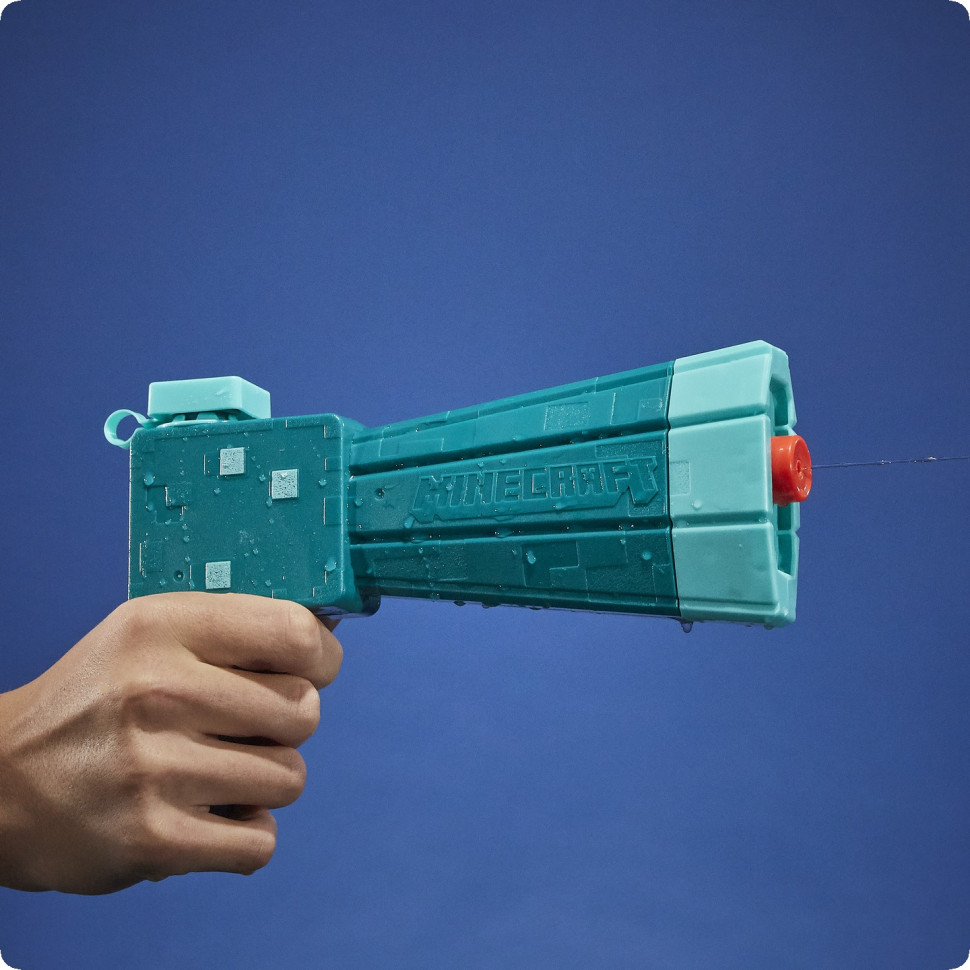 Водяні пушки Minecraft Glow Squid NERF F7600 Super Soaker