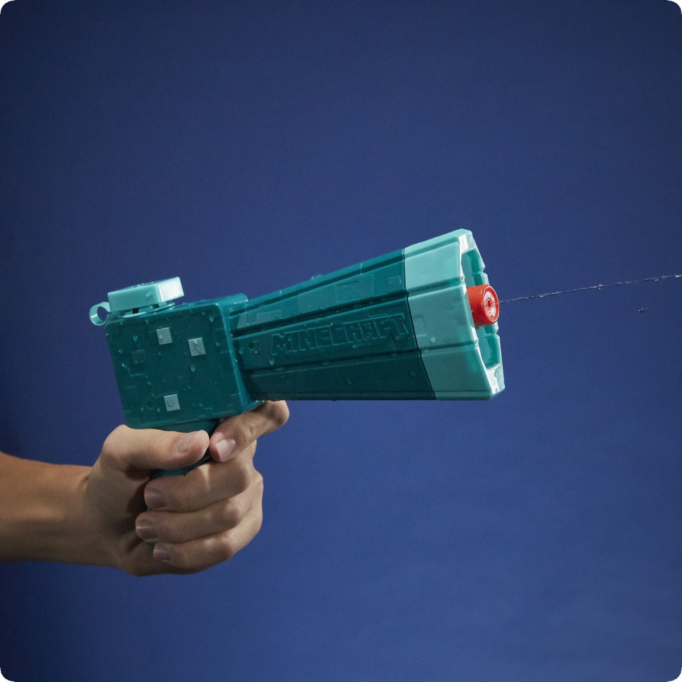 Водяні пушки Minecraft Glow Squid NERF F7600 Super Soaker
