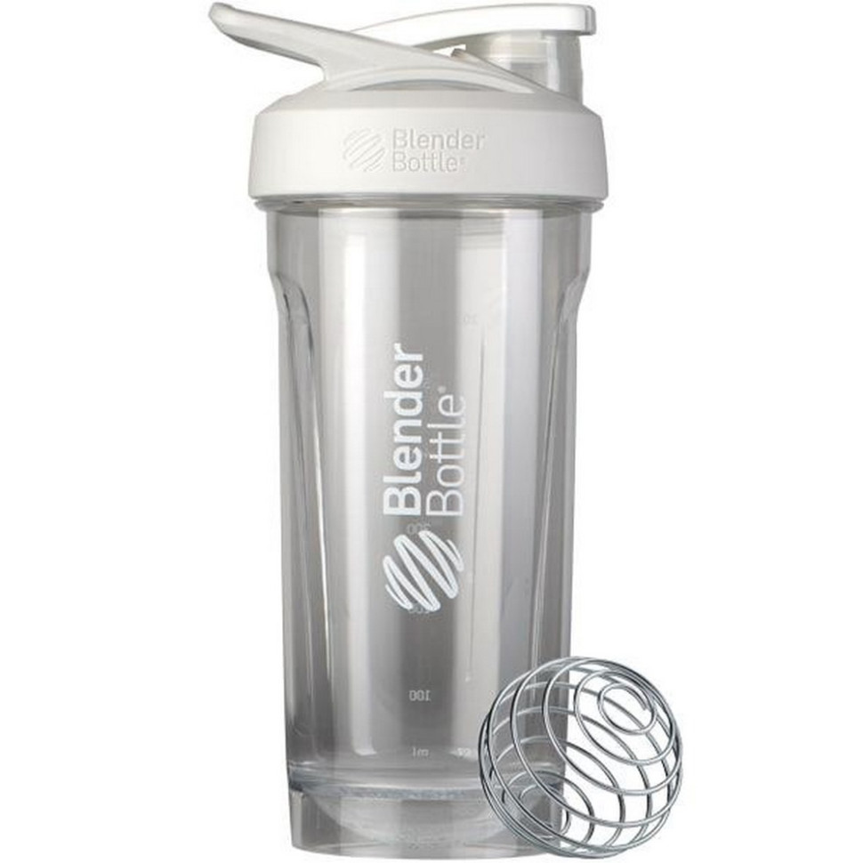 Шейкер спортивный (бутылка) Strada Tritan BlenderBottle Strada_28oz_White 28oz/820ml, White