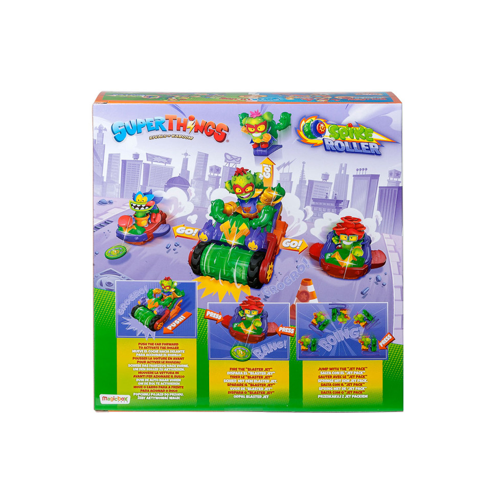 Игровой набор СПАЙК-РОЛЛЕР КАКТУС  SUPERTHINGS PSTSP514IN00 «Kazoom Kids» S1 