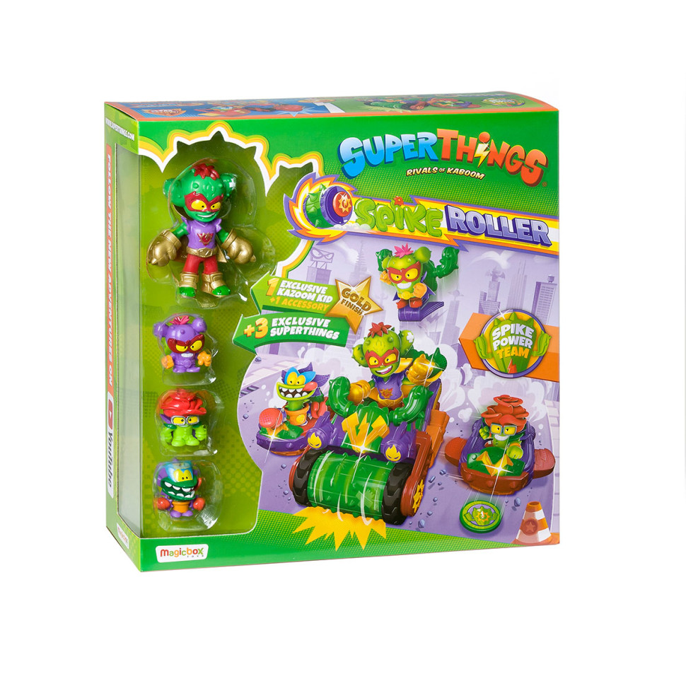 Игровой набор СПАЙК-РОЛЛЕР КАКТУС  SUPERTHINGS PSTSP514IN00 «Kazoom Kids» S1 