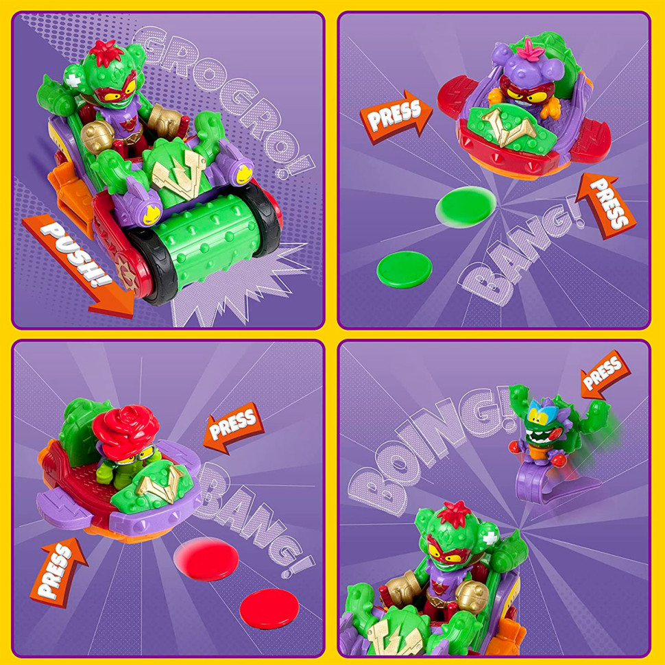 Игровой набор СПАЙК-РОЛЛЕР КАКТУС  SUPERTHINGS PSTSP514IN00 «Kazoom Kids» S1 