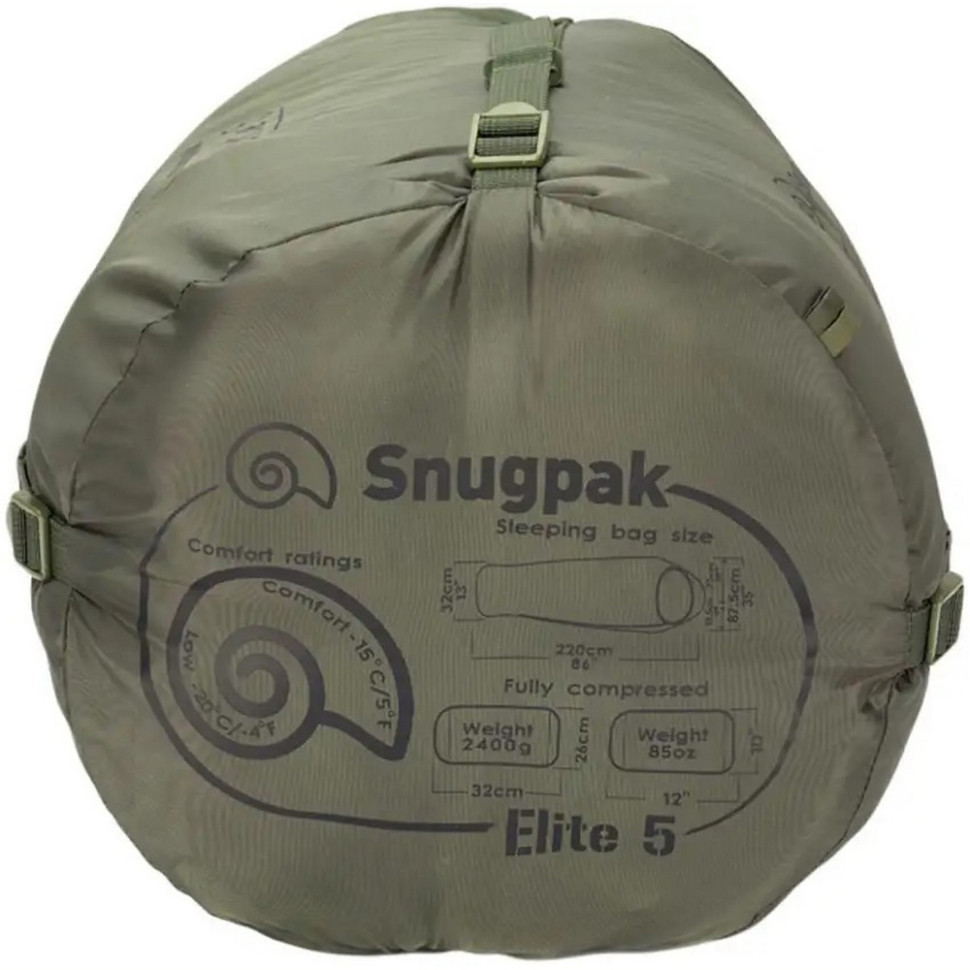Спальный мешок туристический Softie Elite 5 Snugpak 8211650540132
