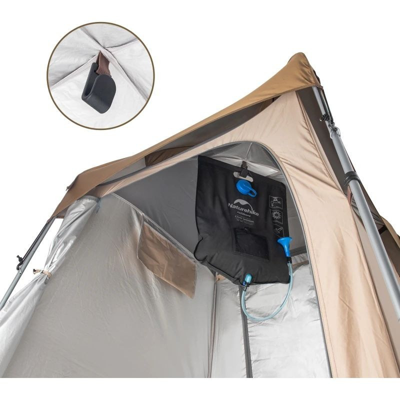 Душевая палатка NH21ZP005 Naturehike 6927595779088, коричневый