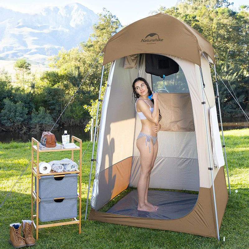 Душевая палатка NH21ZP005 Naturehike 6927595779088, коричневый