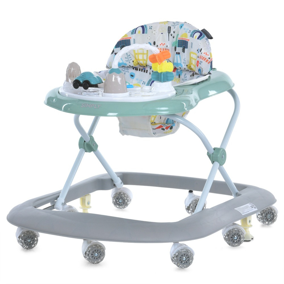 Детские Ходунки Simply El Camino ME 1215 Green, музыка, свет