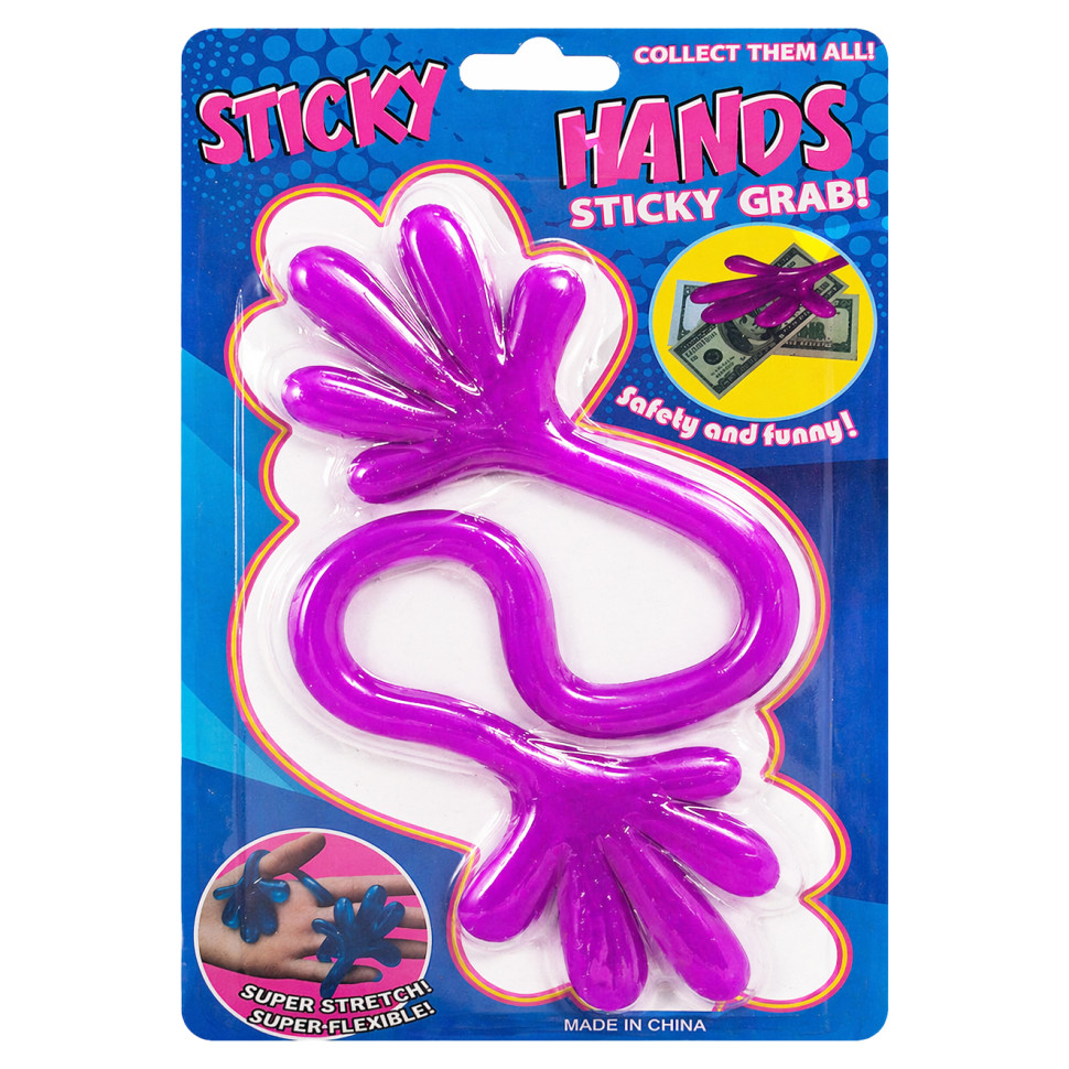 Дитяча іграшка-липучка у вигляді руки Bambi 1102-1578 (Crimson) тягнеться