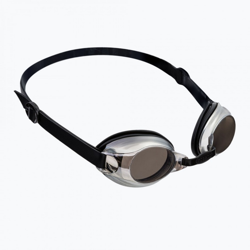 Окуляри для плавання JET MIRR GOG AU Speedo 8-09648F986 чорний, сріблястий, OSFM