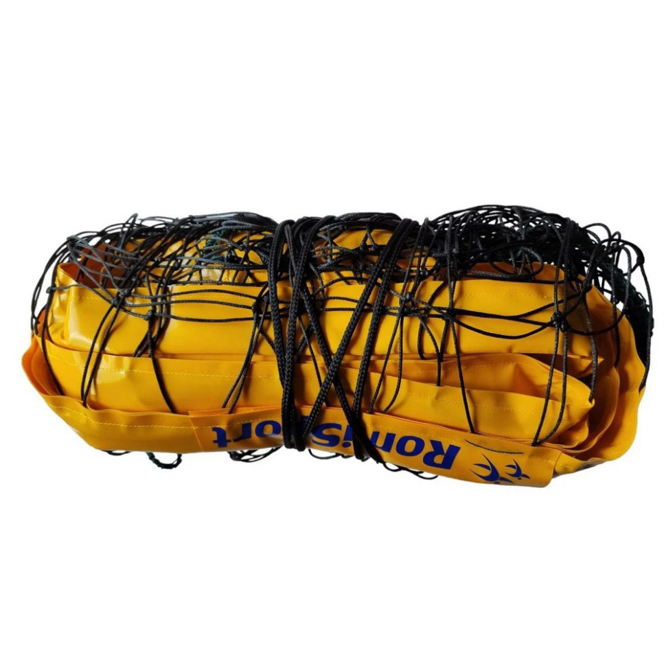 Сетка волейбольная Romi Sport Sia000096 black/yellow, 