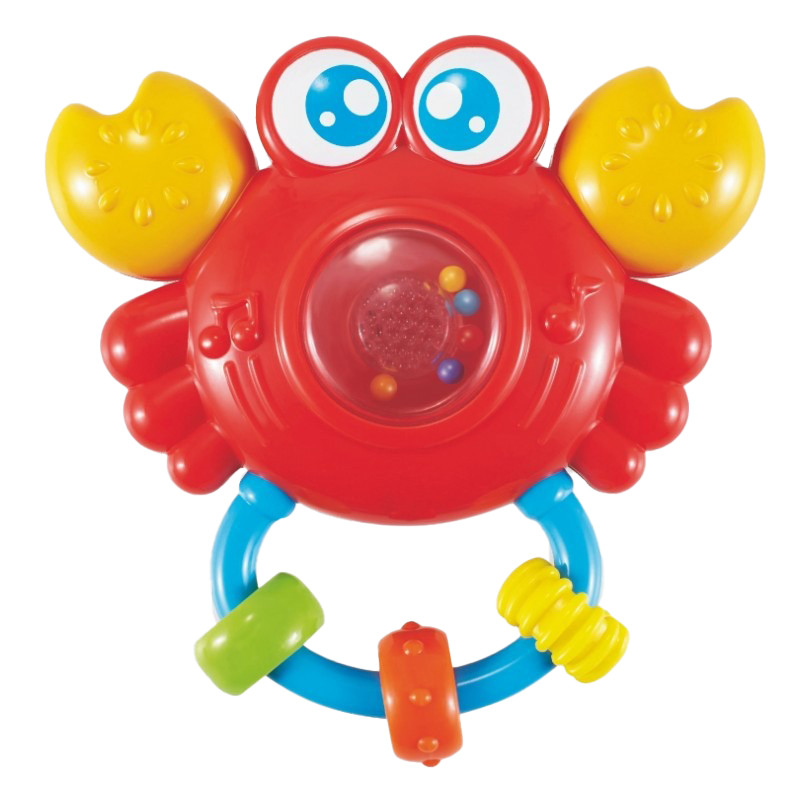 Музыкальная погремушка Краб Baby Mix PL-380045 с музыкой