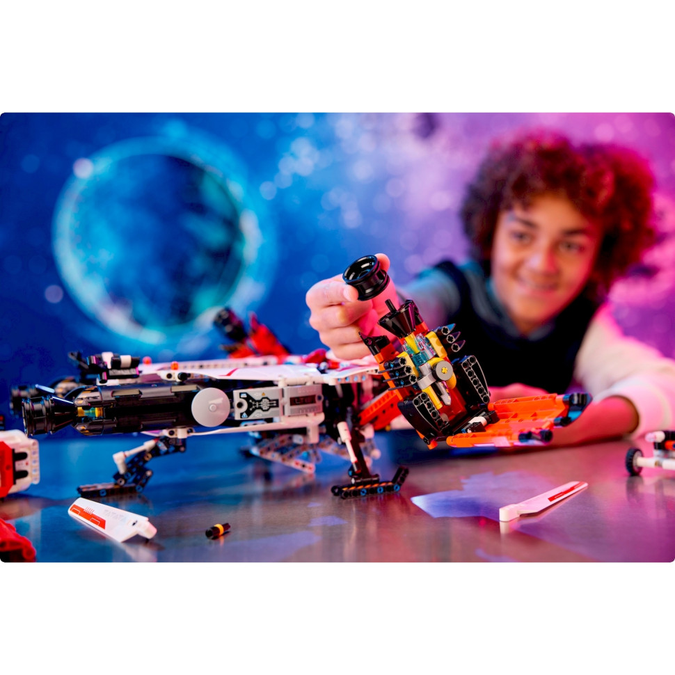 Конструктор LEGO Technic Грузовой космический корабль VTOL LT81 42181, 1365 деталей