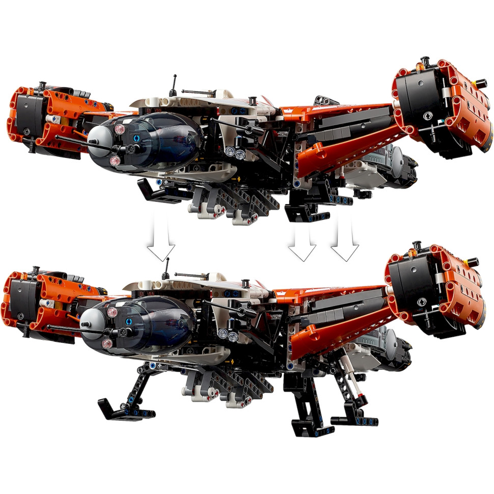 Конструктор LEGO Technic Грузовой космический корабль VTOL LT81 42181, 1365 деталей