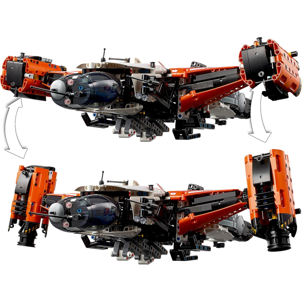 Конструктор LEGO Technic Грузовой космический корабль VTOL LT81 42181, 1365 деталей