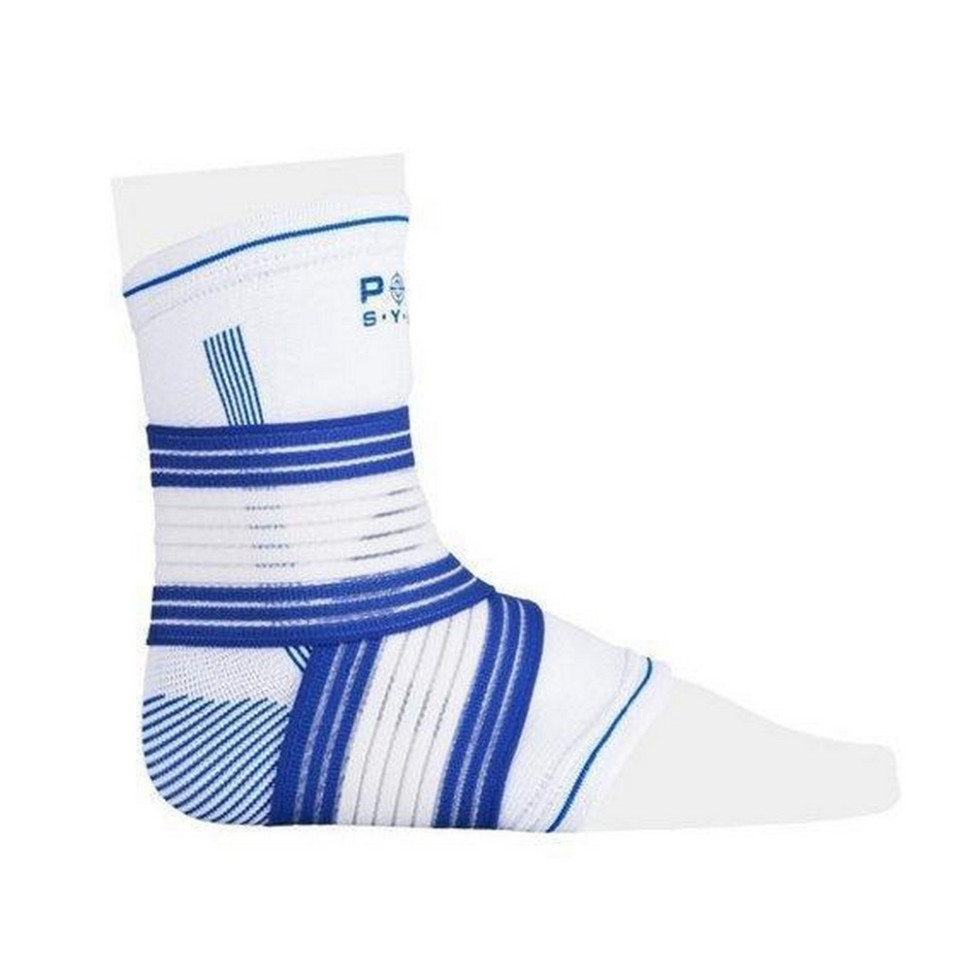 Бандажі на гомілкостоп Ankle Support Pro Power System PS-6009_S/M_White-Blue, S/M