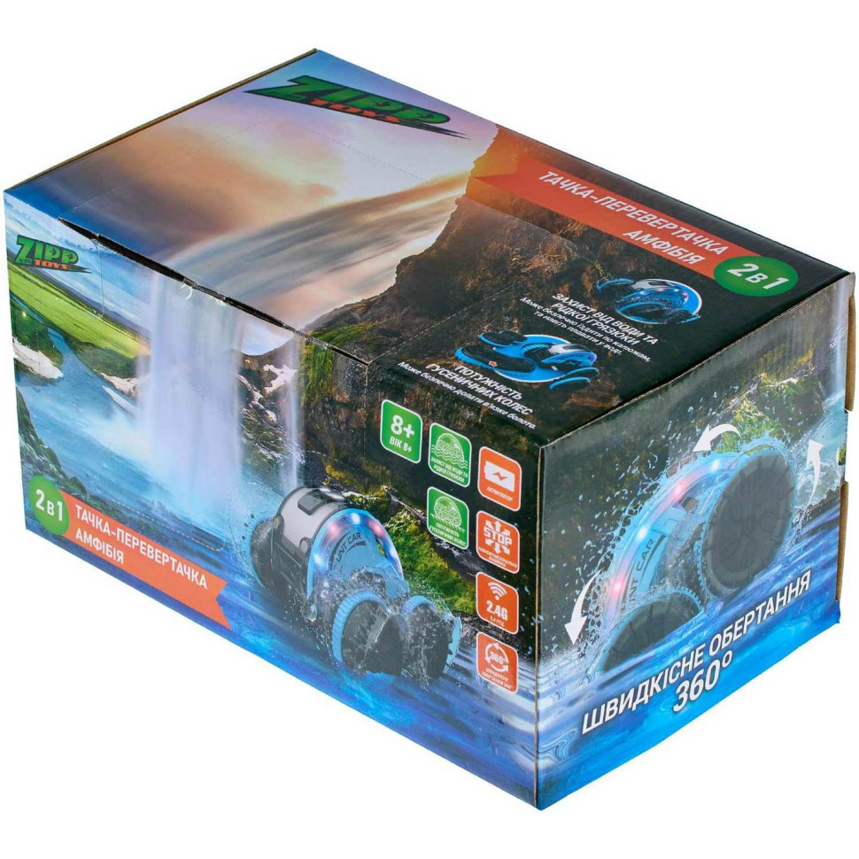 Машинка на радіокеруванні Тачка-перевертачка ZIPP Toys HJ808