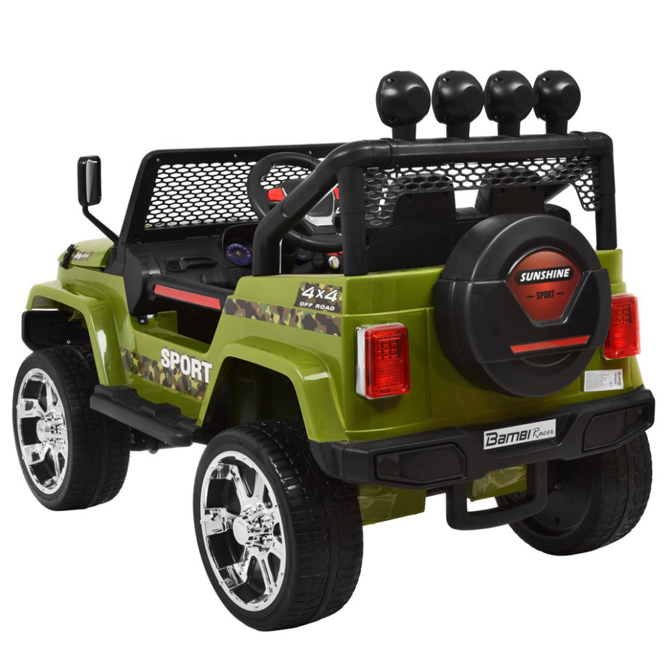 Детский электромобиль Джип Bambi Racer M 3237EBLR-10 до 35 кг