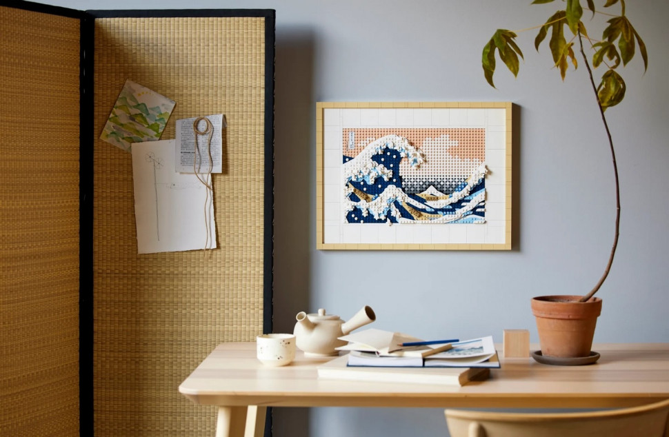 Конструктор LEGO ART Хокусай, «Большая волна» 31208