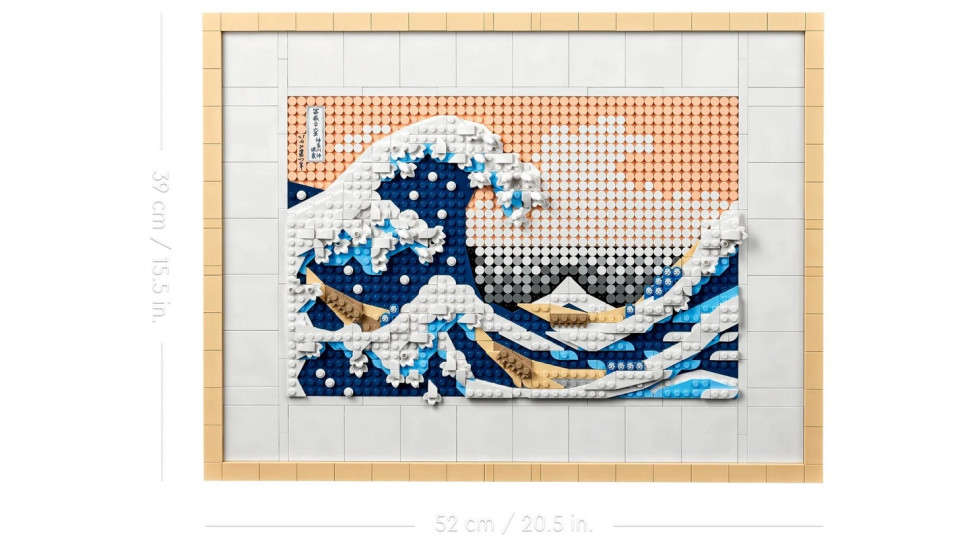 Конструктор LEGO ART Хокусай, «Большая волна» 31208