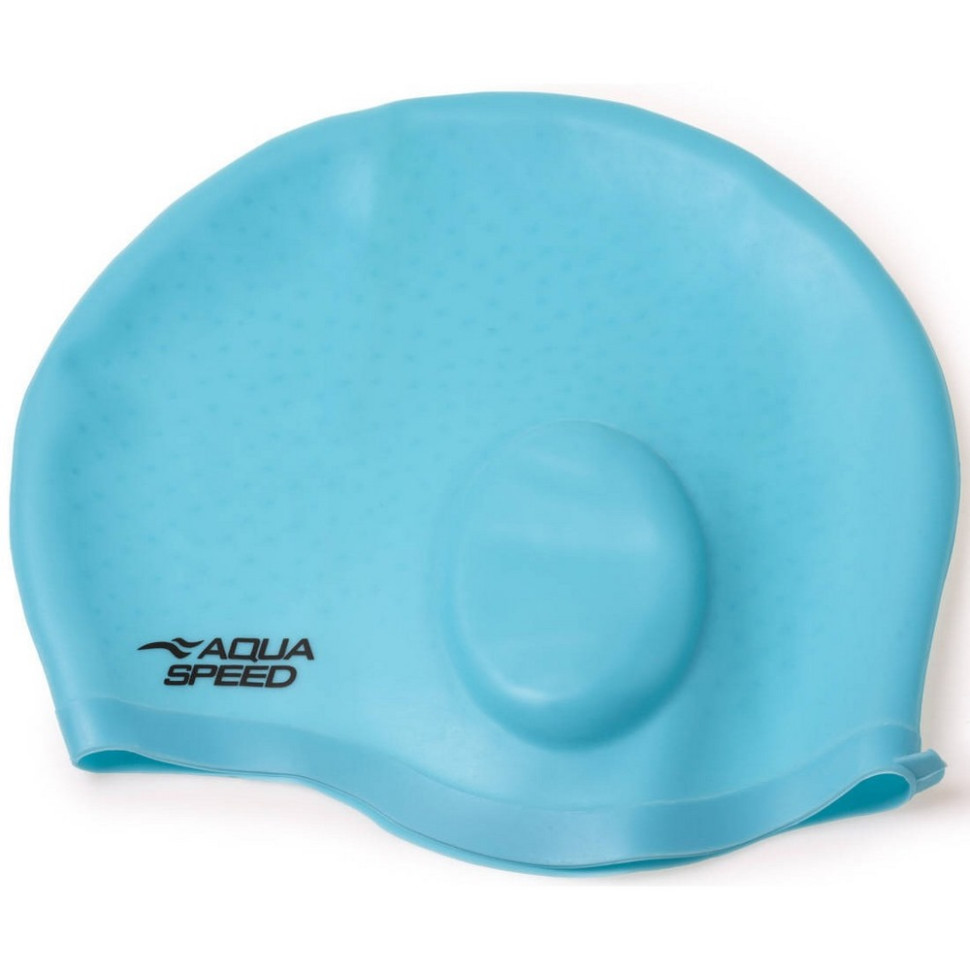 Шапочка для плавания EAR CAP Comfort 9892 Aqua Speed 289-02 бирюзовый, OSFM