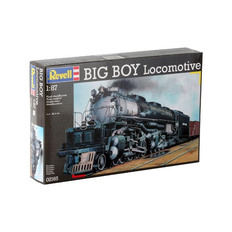 Сборная модель-копия Локомотив Big Boy Locomotive Revell RVL-02165 уровень 3 масштаб 1:87