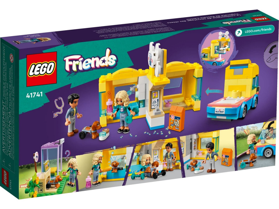Конструктор LEGO Friends Фургон для спасения собак 41741