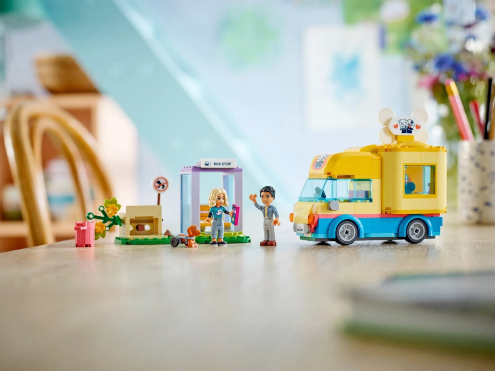 Конструктор LEGO Friends Фургон для спасения собак 41741
