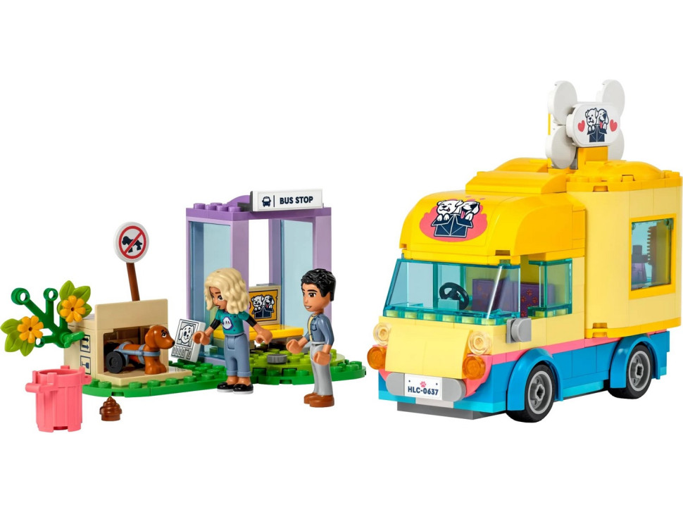 Конструктор LEGO Friends Фургон для спасения собак 41741