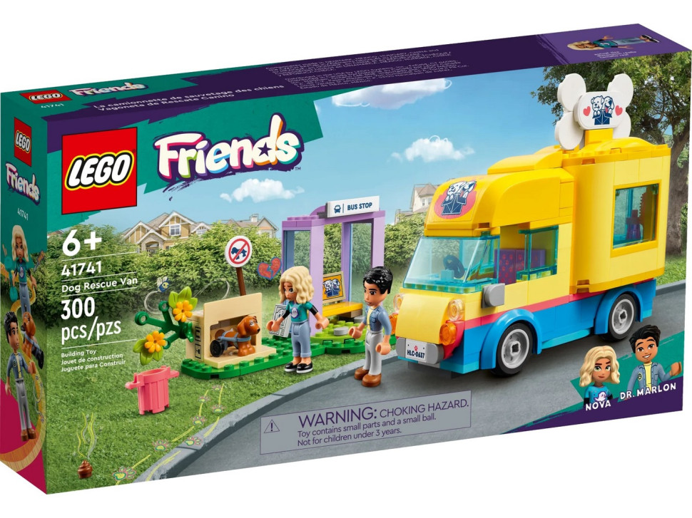 Конструктор LEGO Friends Фургон для спасения собак 41741