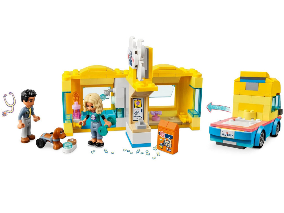 Конструктор LEGO Friends Фургон для спасения собак 41741