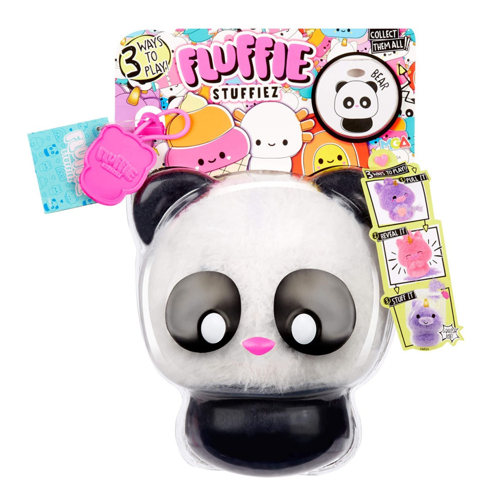 М'яка іграшка-антистрес Пухнастий СЮРПРИЗ ПАНДА Fluffie Stuffiez 593447-5
