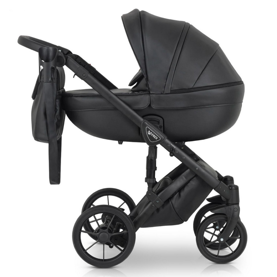 Коляска універсальна 3 в 1 Mirage Basic Verdi 9023-VMB3-4, 5-точкові ремені безпеки