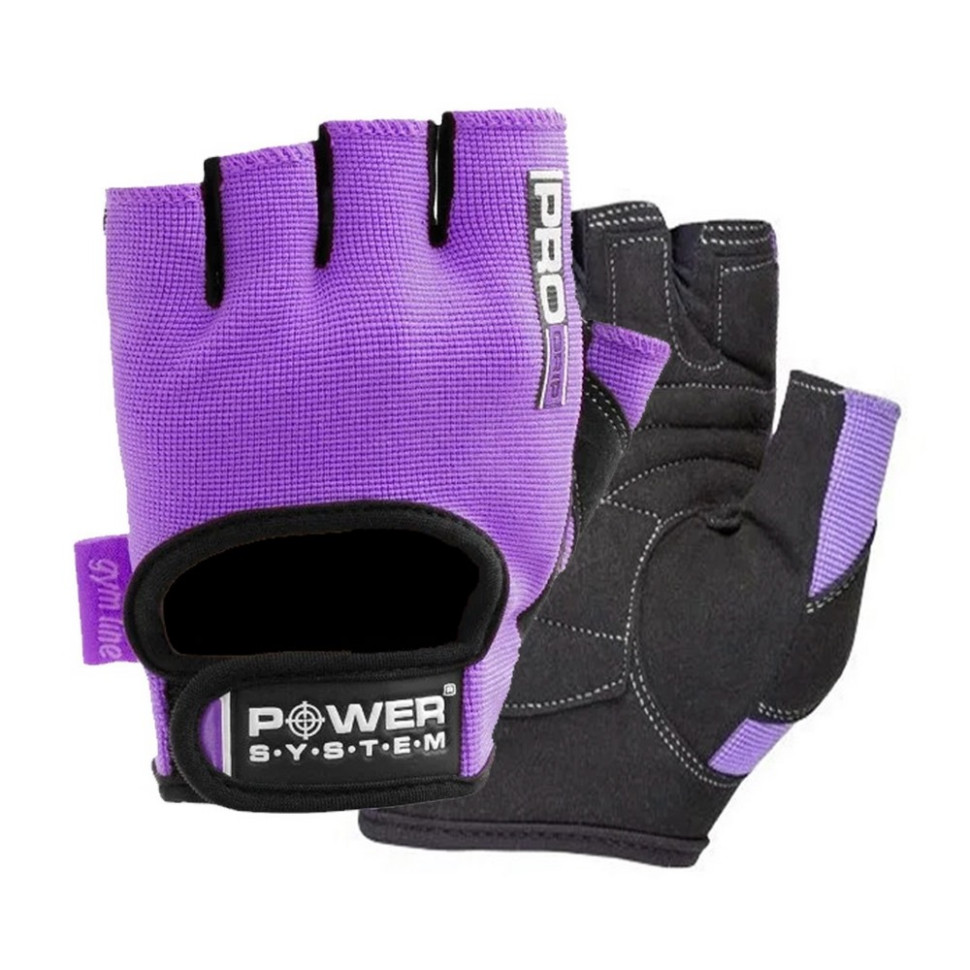 Перчатки для фитнеса Pro Grip Power System PS-2250_S_Purple, S