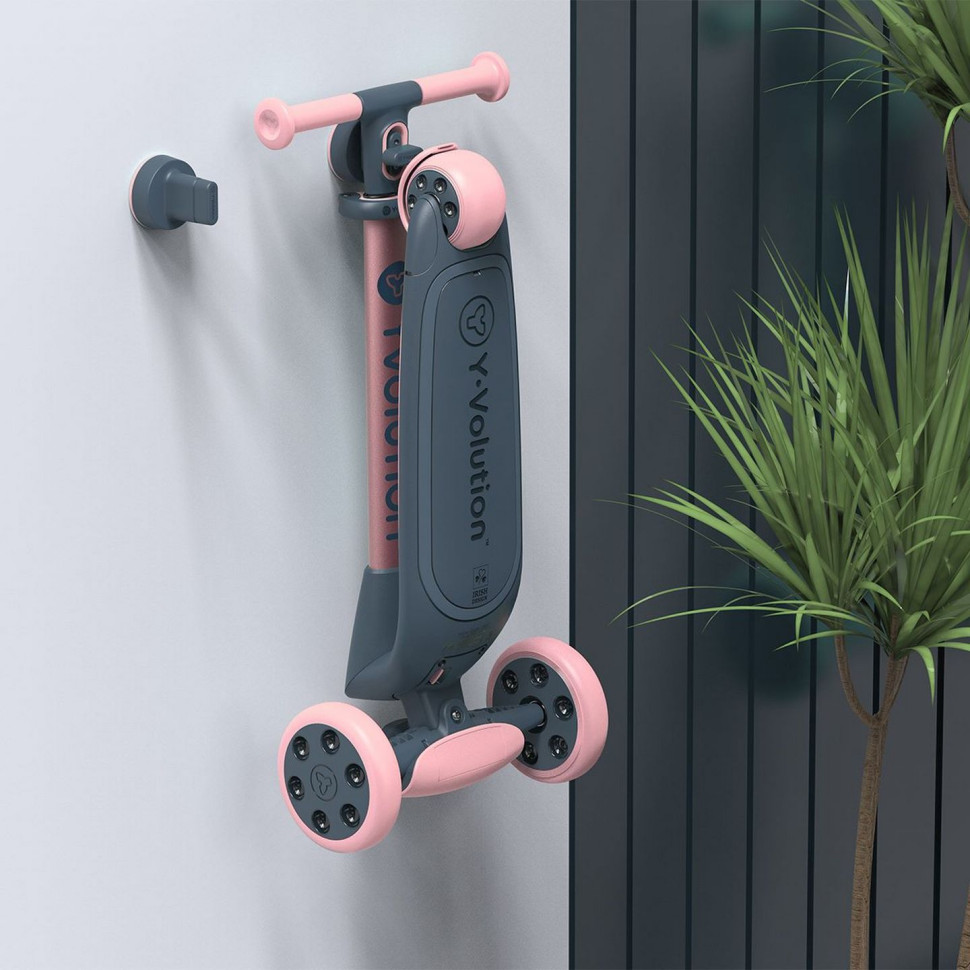 Самокат Yvolution YGlider NUA Рожевий Y101264