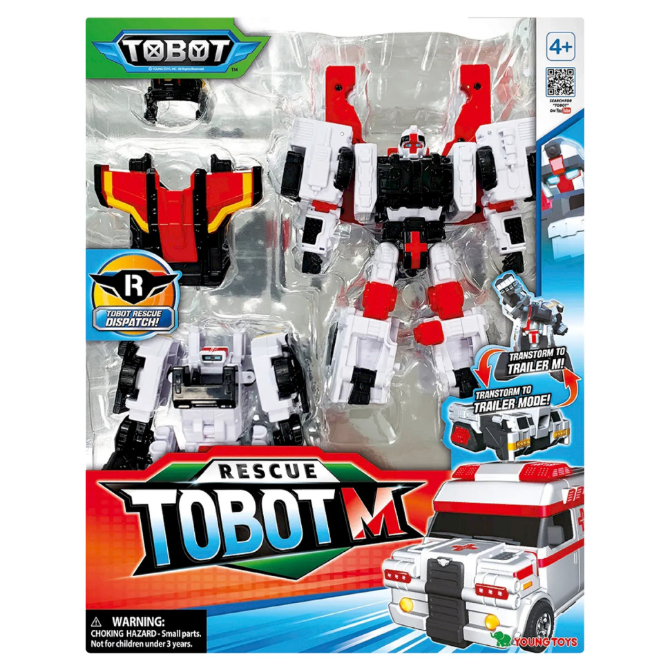 Дитяча іграшка-трансформер S5 тобот M TOBOT 301151, 7х14х19 см