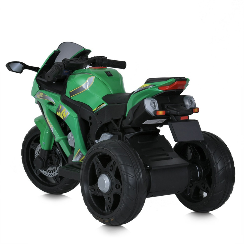 Дитячий мотоцикл Bambi Racer M 5806EL-5, 3 колеса, музика та світло, зелений