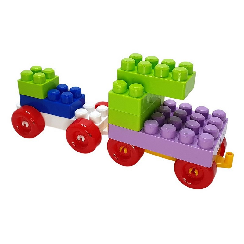 Дитячий блочний конструктор Doloni 013999/01 у пластиковому боксі, 335 деталей