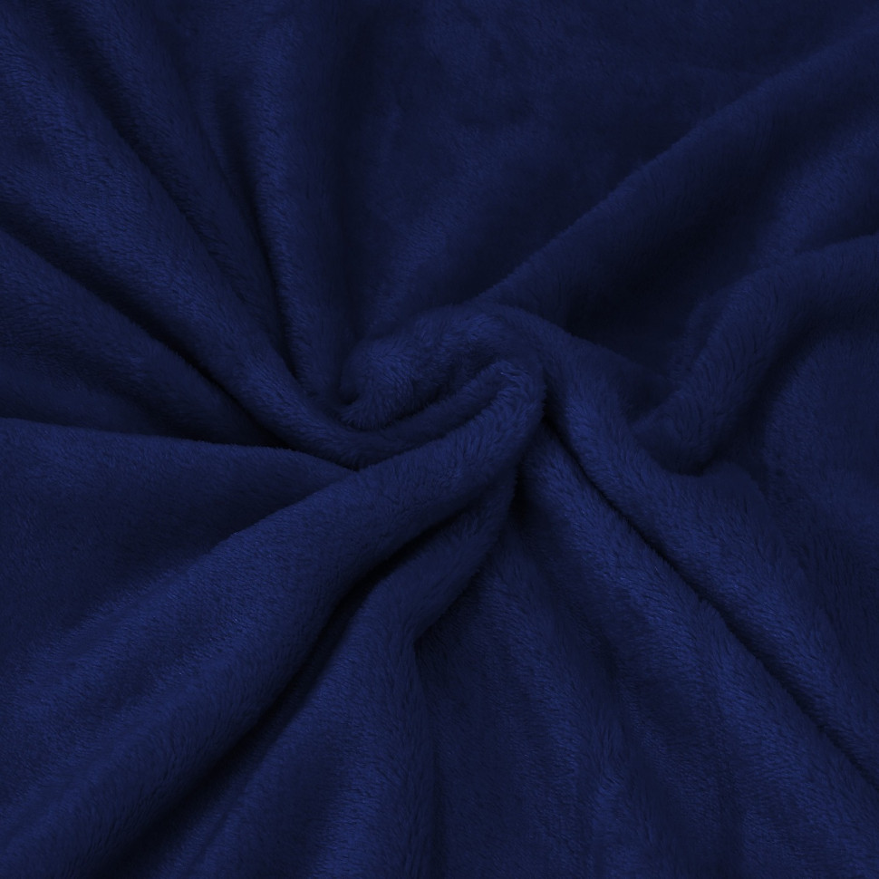 Плед-покрывало Extra Soft Springos HA7194 темно-синий 200 x 220 см 