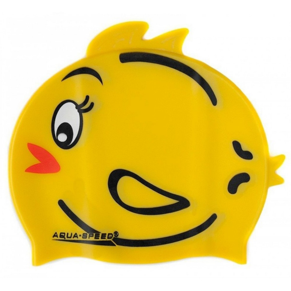 Шапка для плавання ZOO TWEETY 5759 Aqua Speed 115-tweety, жовте курча, OSFM