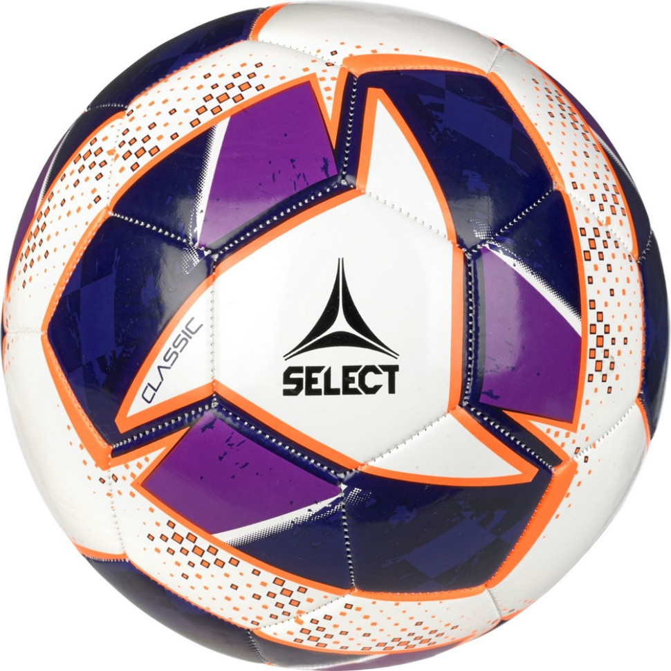 Мяч футбольный FB Classic v24 Select 099589-096 бело-фиолетовый № 5