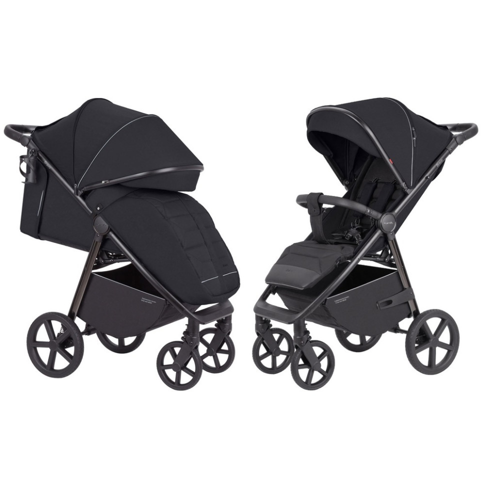 Прогулочная коляска Bravo CARRELLO CRL-5515 Jet Black NF 