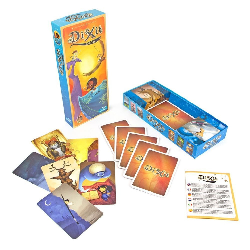 Карточная игра DIXIT 3 Journey Игромаг 086109 дополнение на 84 карточки