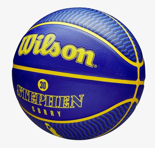 Мяч баскетбольный NBA PLAYER ICON OUTDOOR BSKT CURRY Wilson WZ4006101XB7 №7