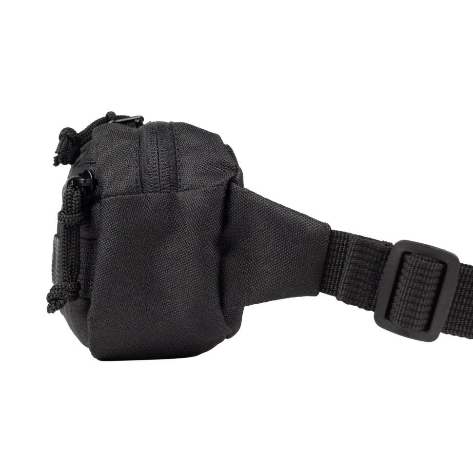 Поясна сумка Waist bag Tribe T-ID-0001-black 1,5 л, чорний