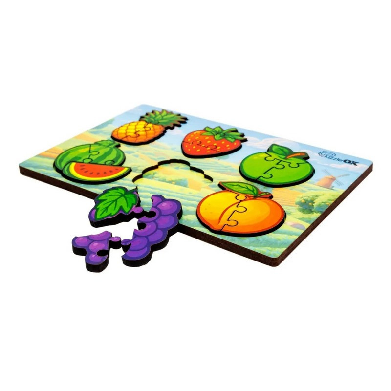 Дерев'яний пазл-вкладиш 